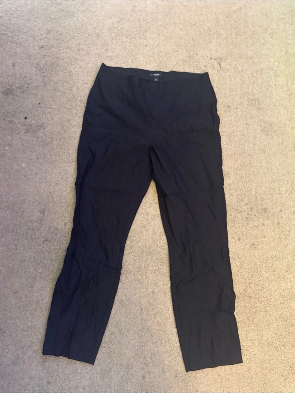Simply Vera Vera Wang Women’s Black Pull-On Pants Size Large